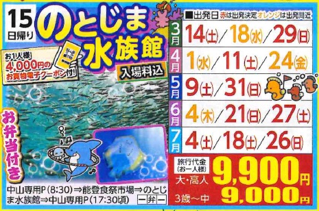 2月1日折込チラシより